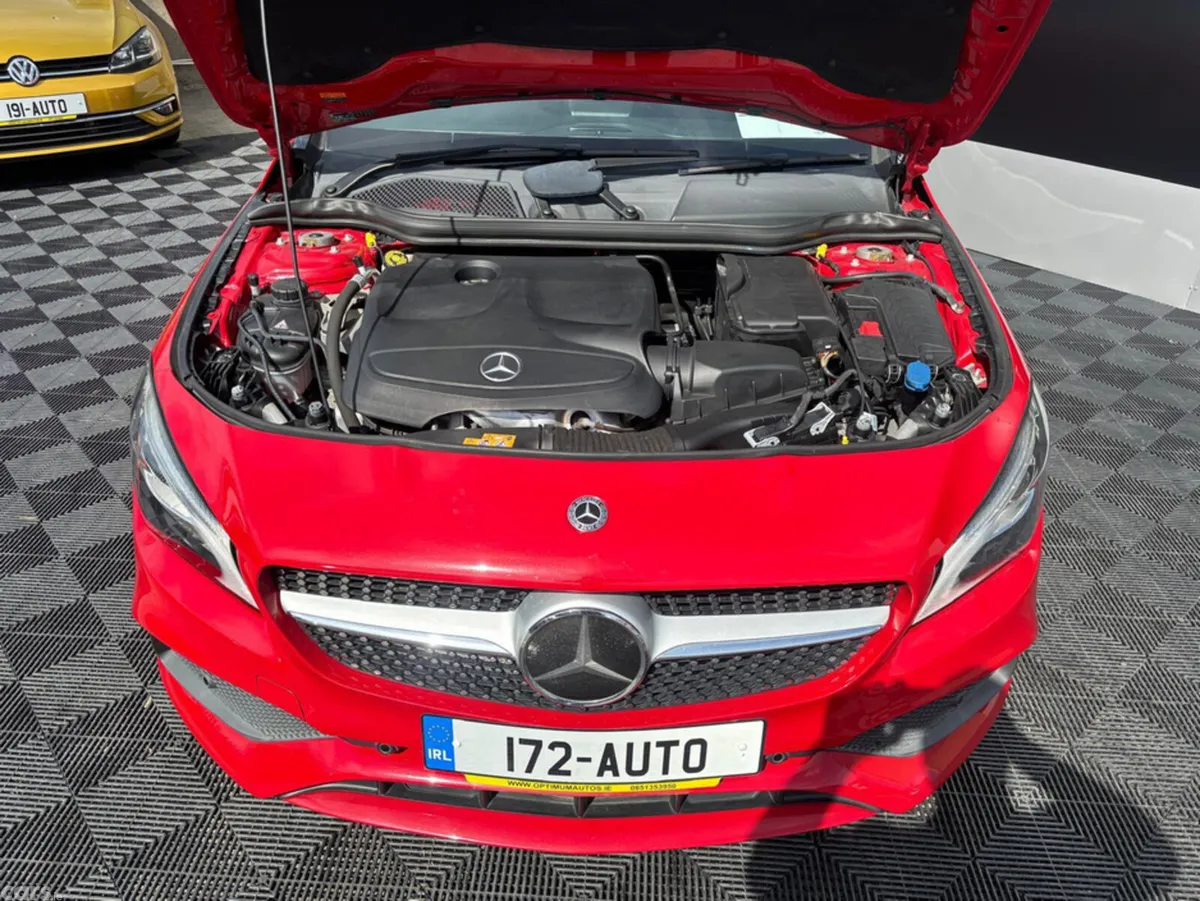 Mercedes-Benz CLA Saloon, Petrol, 2017, Red