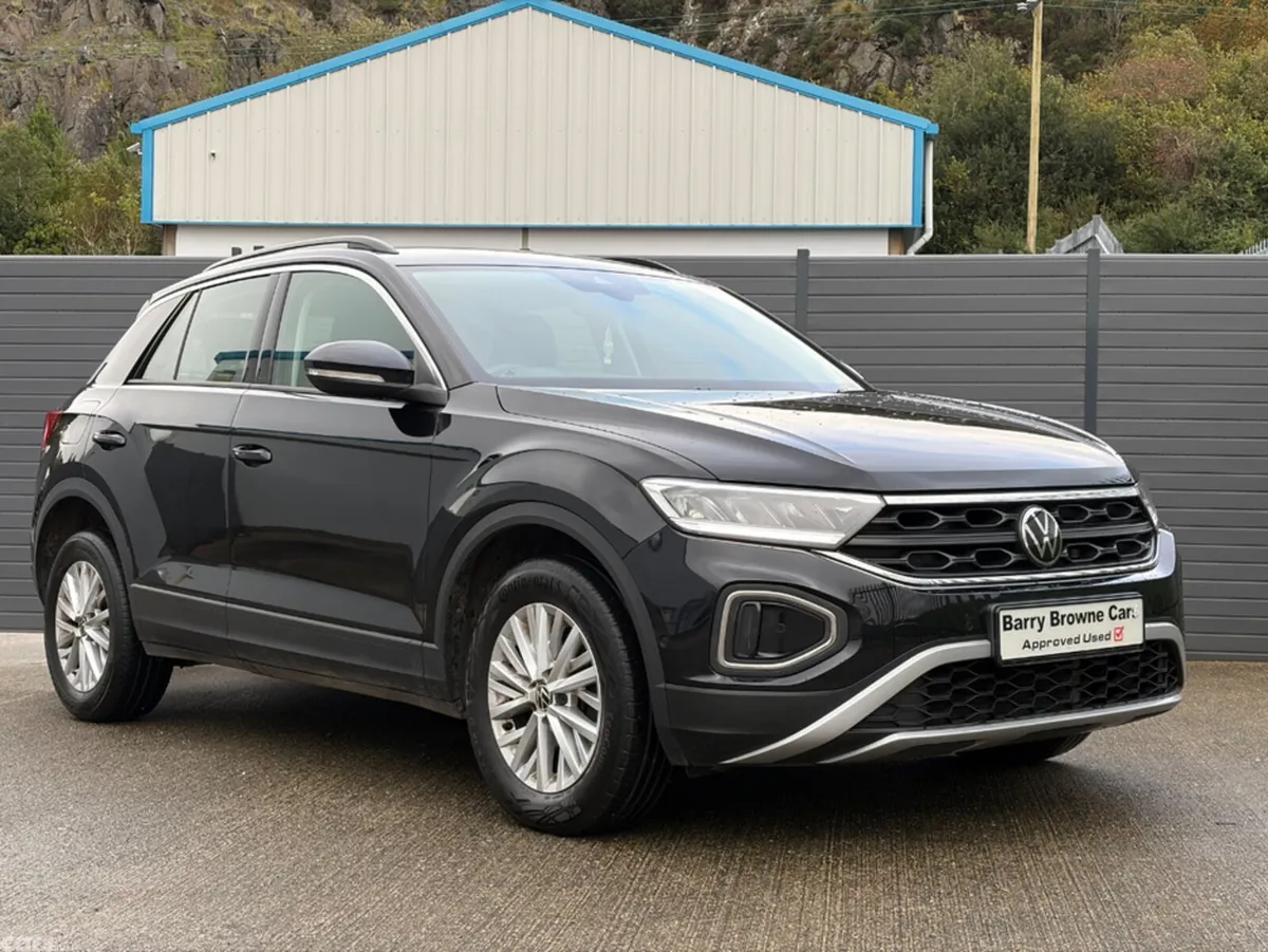 Volkswagen T-Roc Hatchback, Petrol, 2023, Black