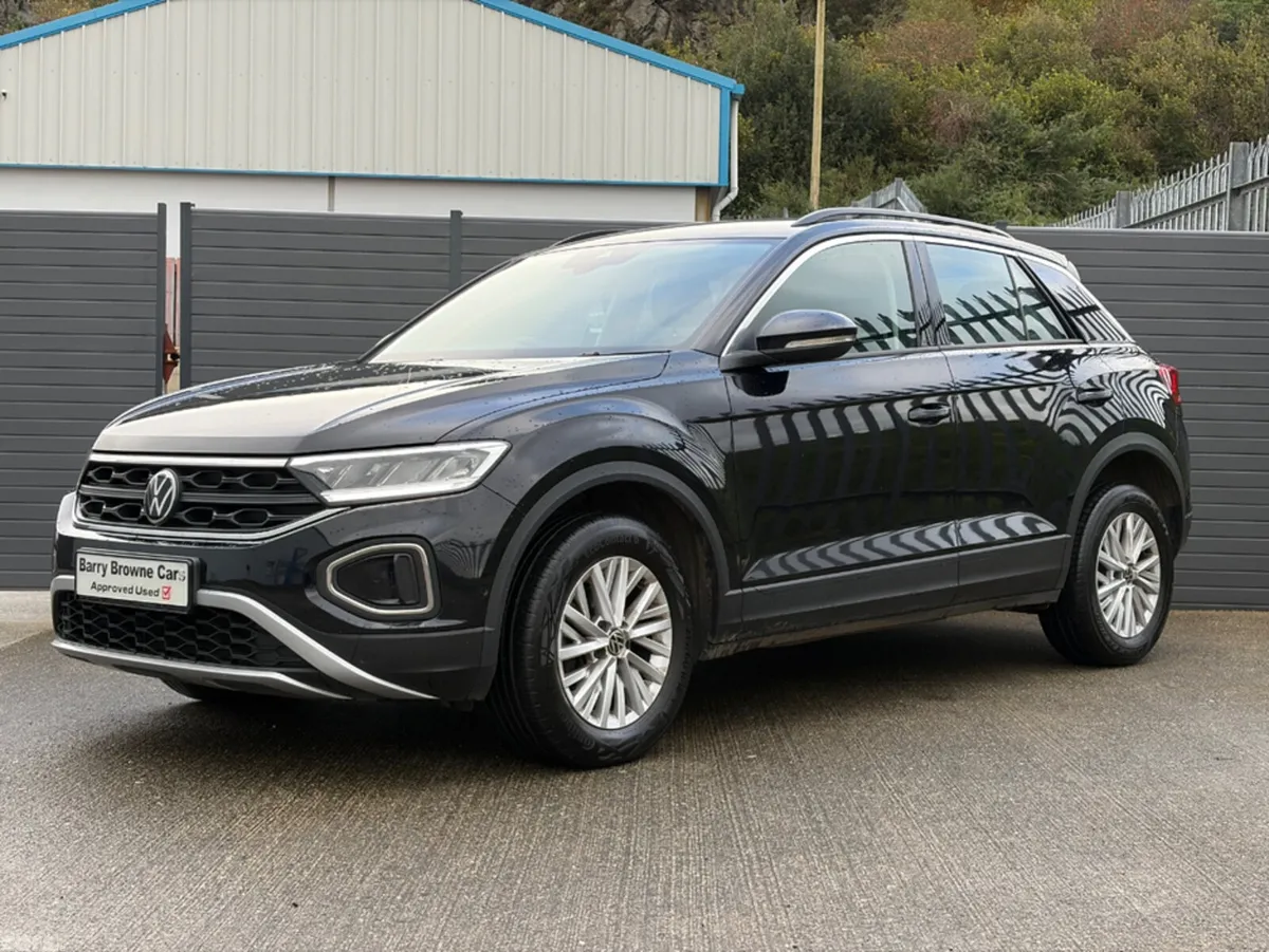 Volkswagen T-Roc Hatchback, Petrol, 2023, Black