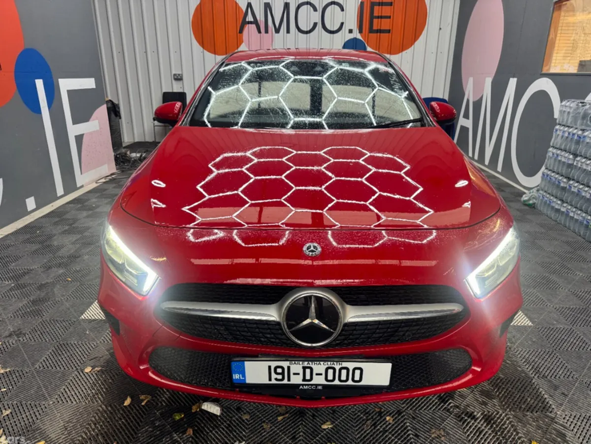 Mercedes-Benz A-Class Saloon, Petrol, 2019, Red