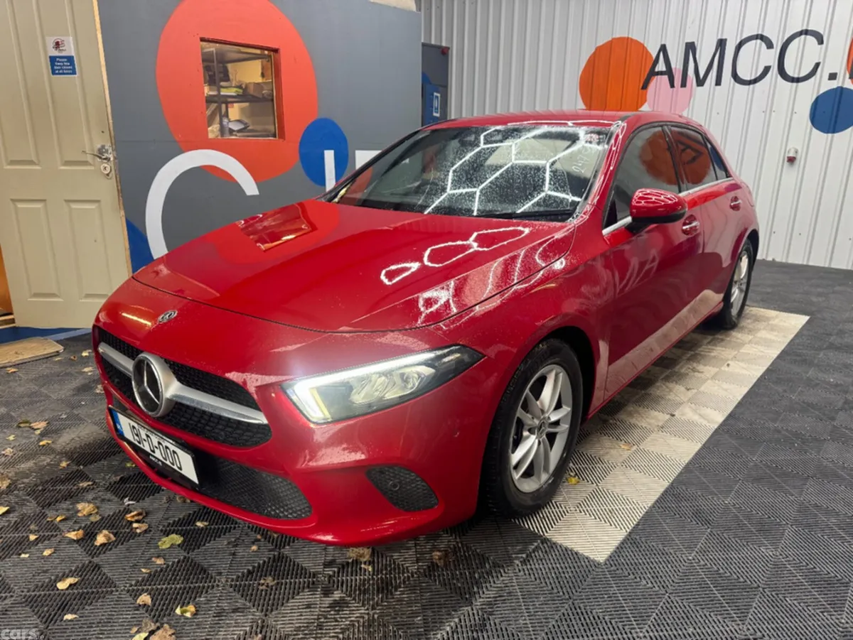 Mercedes-Benz A-Class Saloon, Petrol, 2019, Red