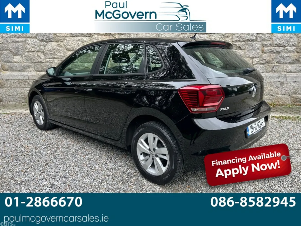 Volkswagen Polo Hatchback, Petrol, 2019, Black