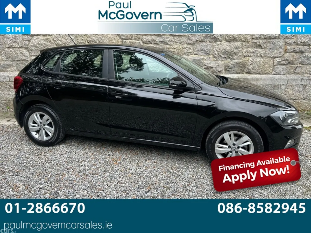 Volkswagen Polo Hatchback, Petrol, 2019, Black