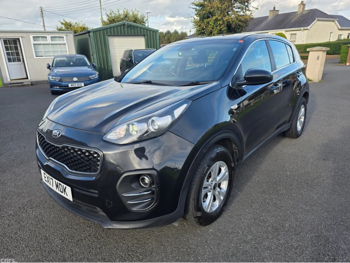 Kia Sportage Estate, Diesel, 2017, Black