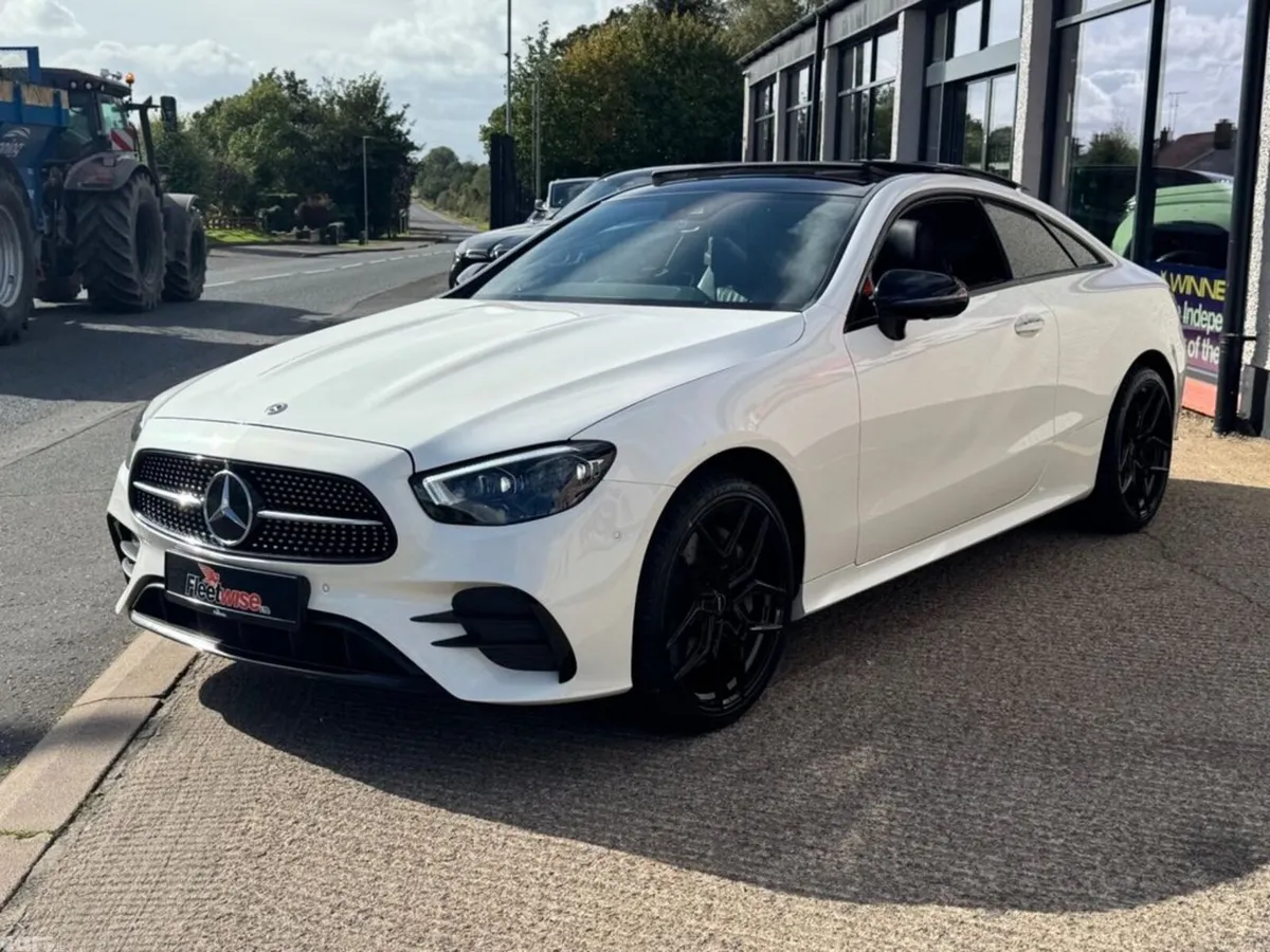Mercedes-Benz E-Class Coupe, Diesel, 2020, White