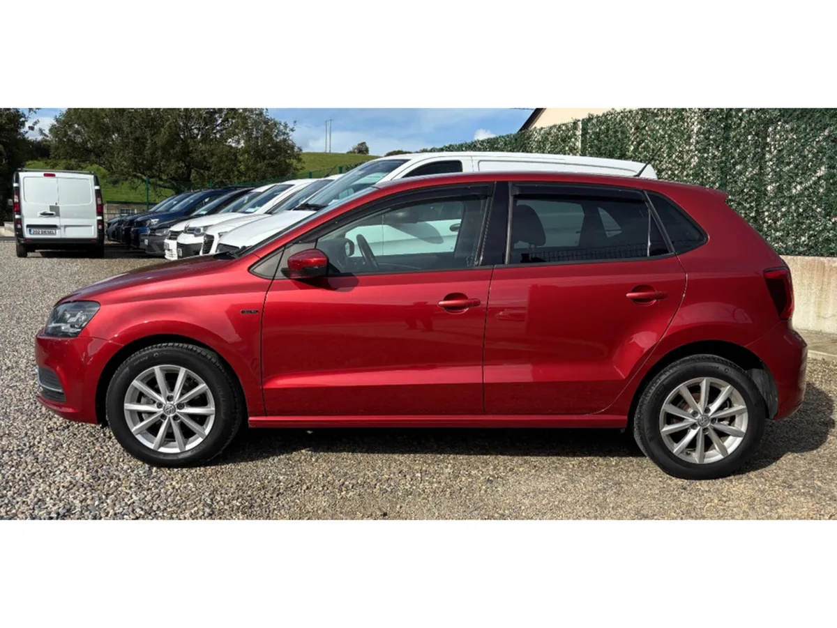 Volkswagen Polo Hatchback, Petrol, 2015, Red
