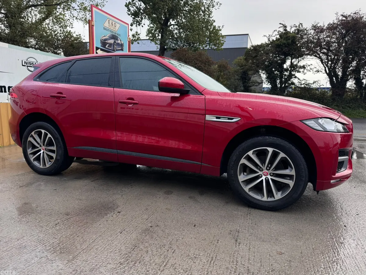 Jaguar F-Pace SUV, Diesel, 2017, Red