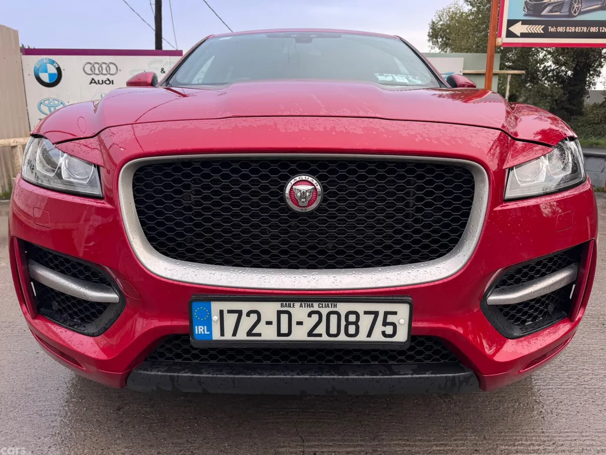 Jaguar F-Pace SUV, Diesel, 2017, Red