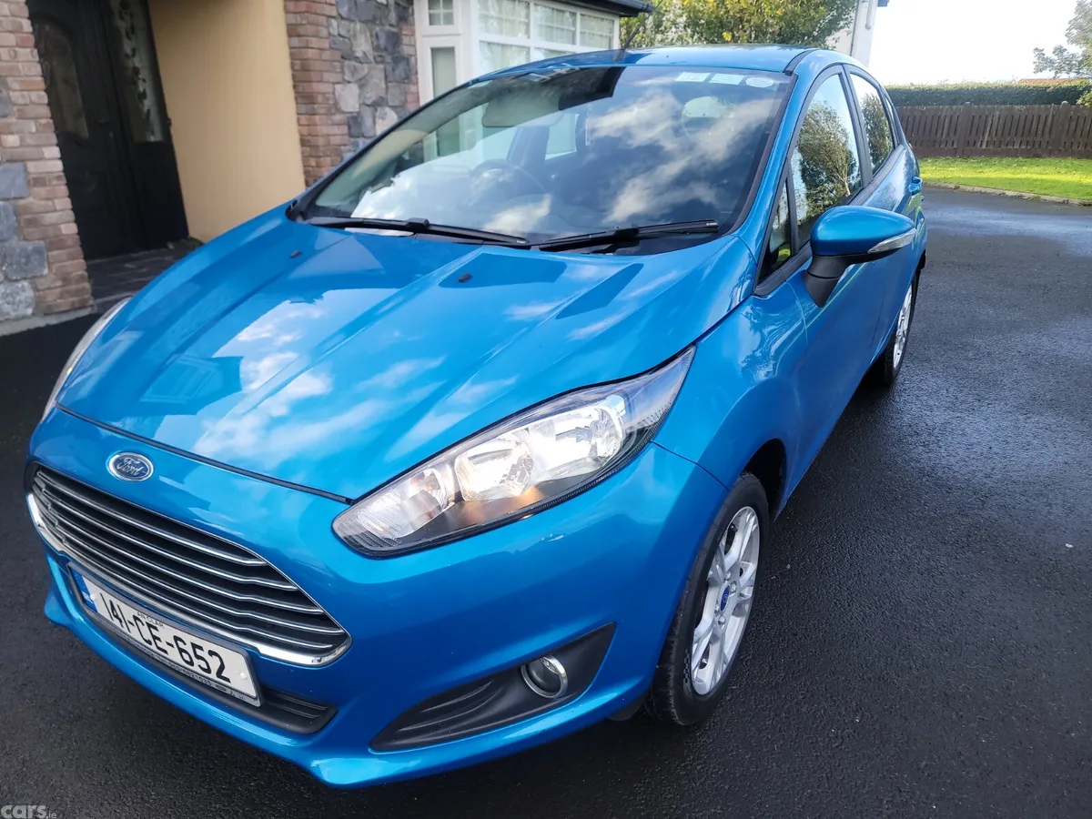 Ford Fiesta Hatchback, Petrol, 2014, Blue