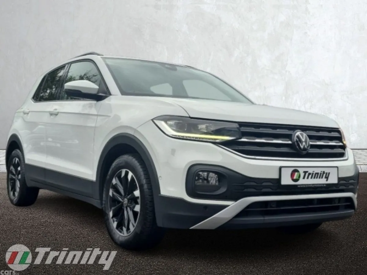 Volkswagen T-Cross SUV, Petrol, 2023, White