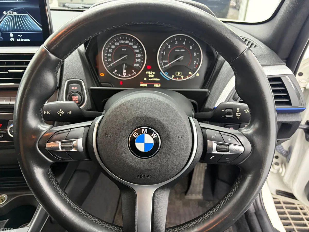 BMW 1-Series Hatchback, Petrol, 2015, White