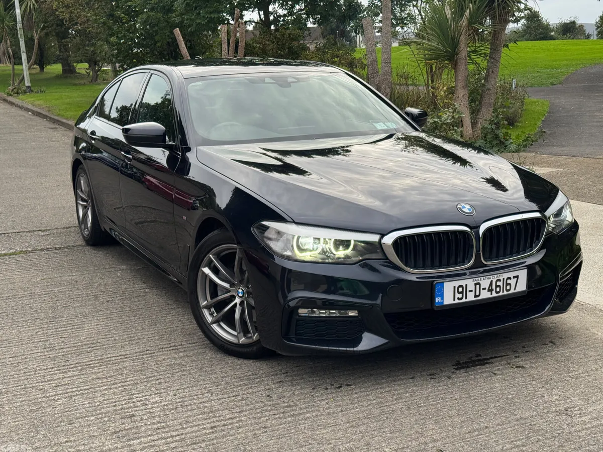 BMW 5-Series Saloon, Diesel, 2019, Black