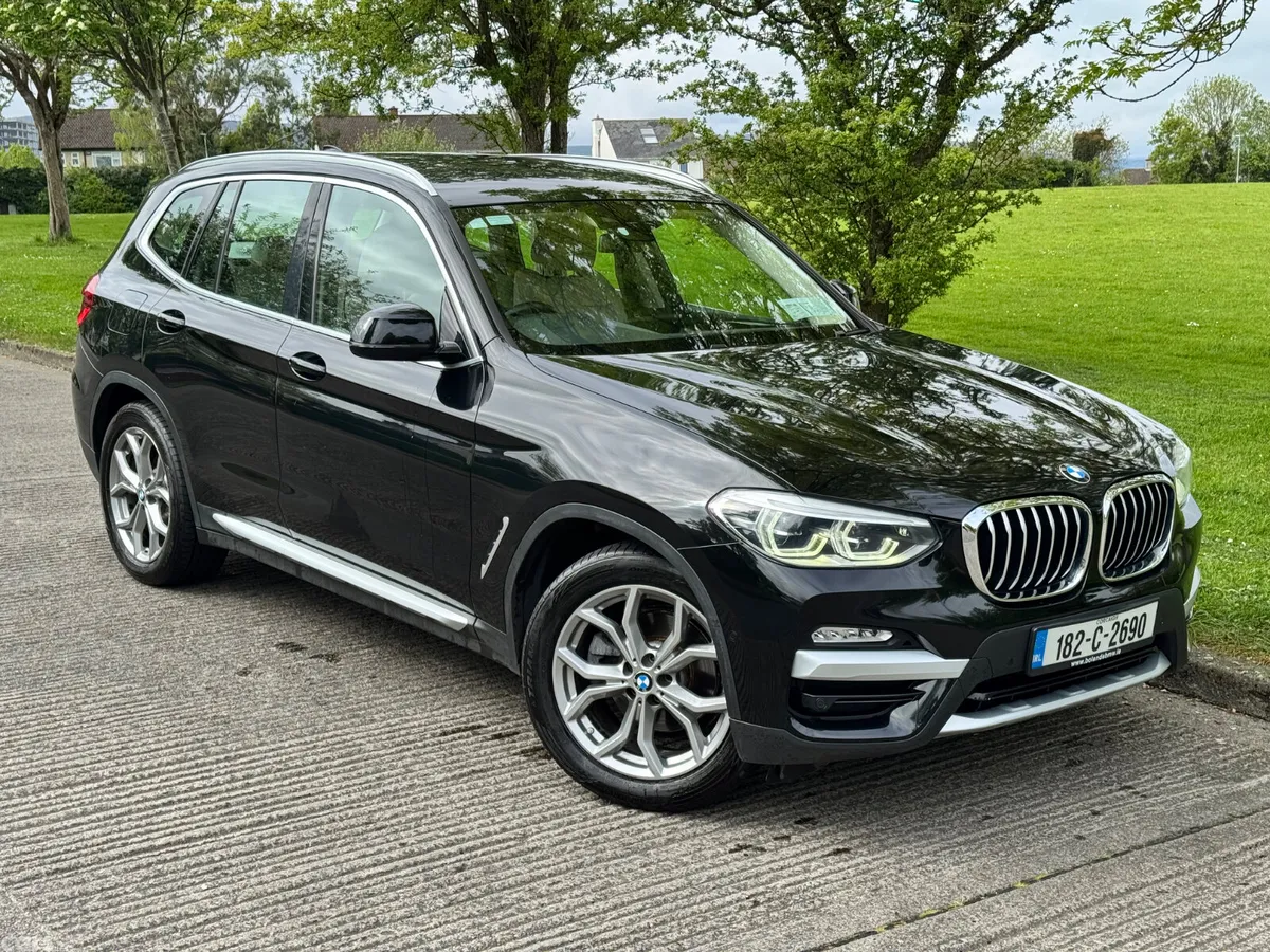 BMW X3 SUV, Petrol, 2018, Black