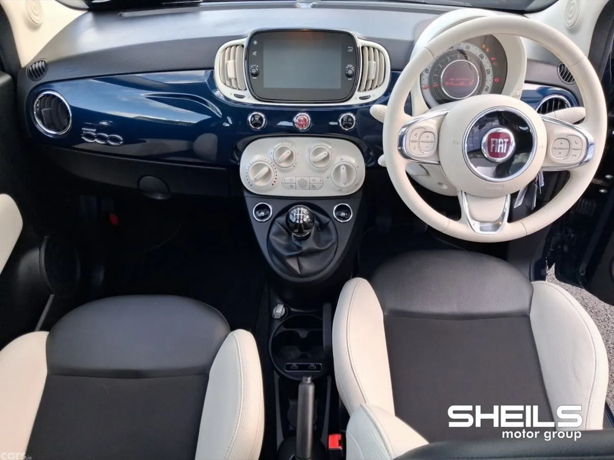 Fiat 500 Hatchback, Petrol, 2022, Blue