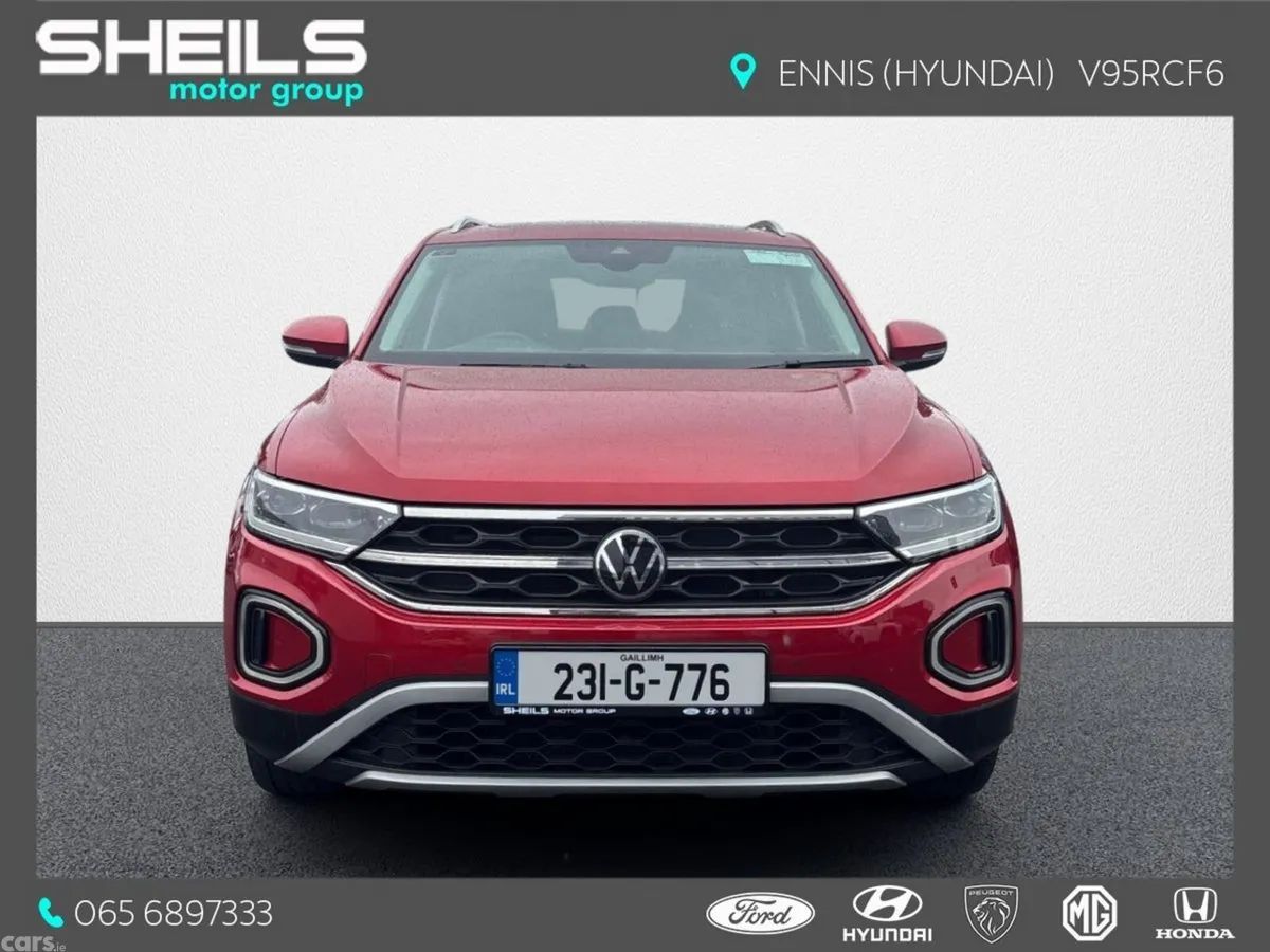 Volkswagen T-Roc SUV, Diesel, 2023, Red