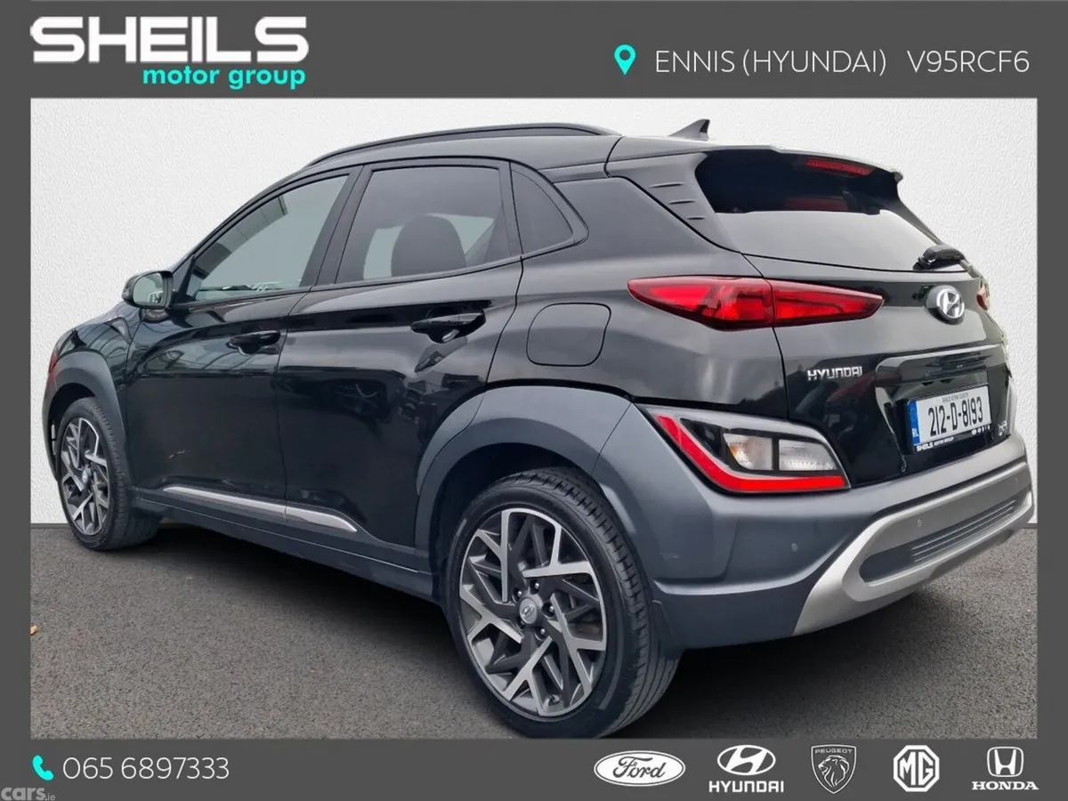 Hyundai KONA MPV, Petrol Hybrid, 2021, Black