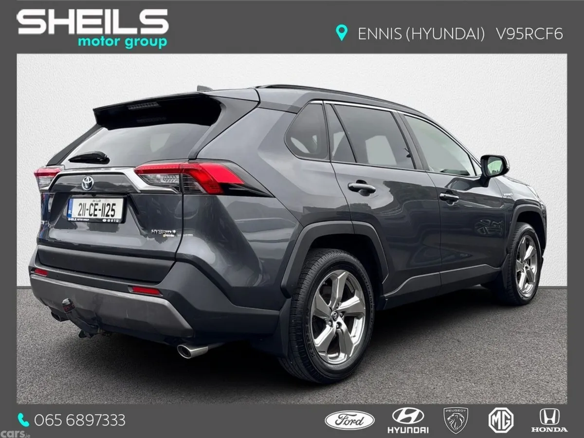 Toyota RAV4 SUV, Petrol Hybrid, 2021, Grey