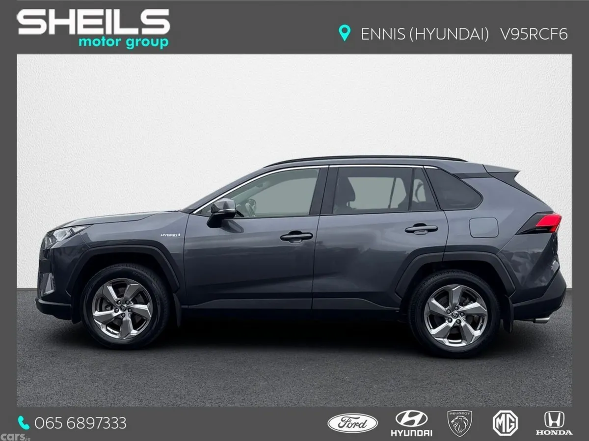 Toyota RAV4 SUV, Petrol Hybrid, 2021, Grey