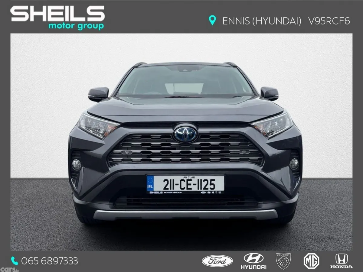 Toyota RAV4 SUV, Petrol Hybrid, 2021, Grey