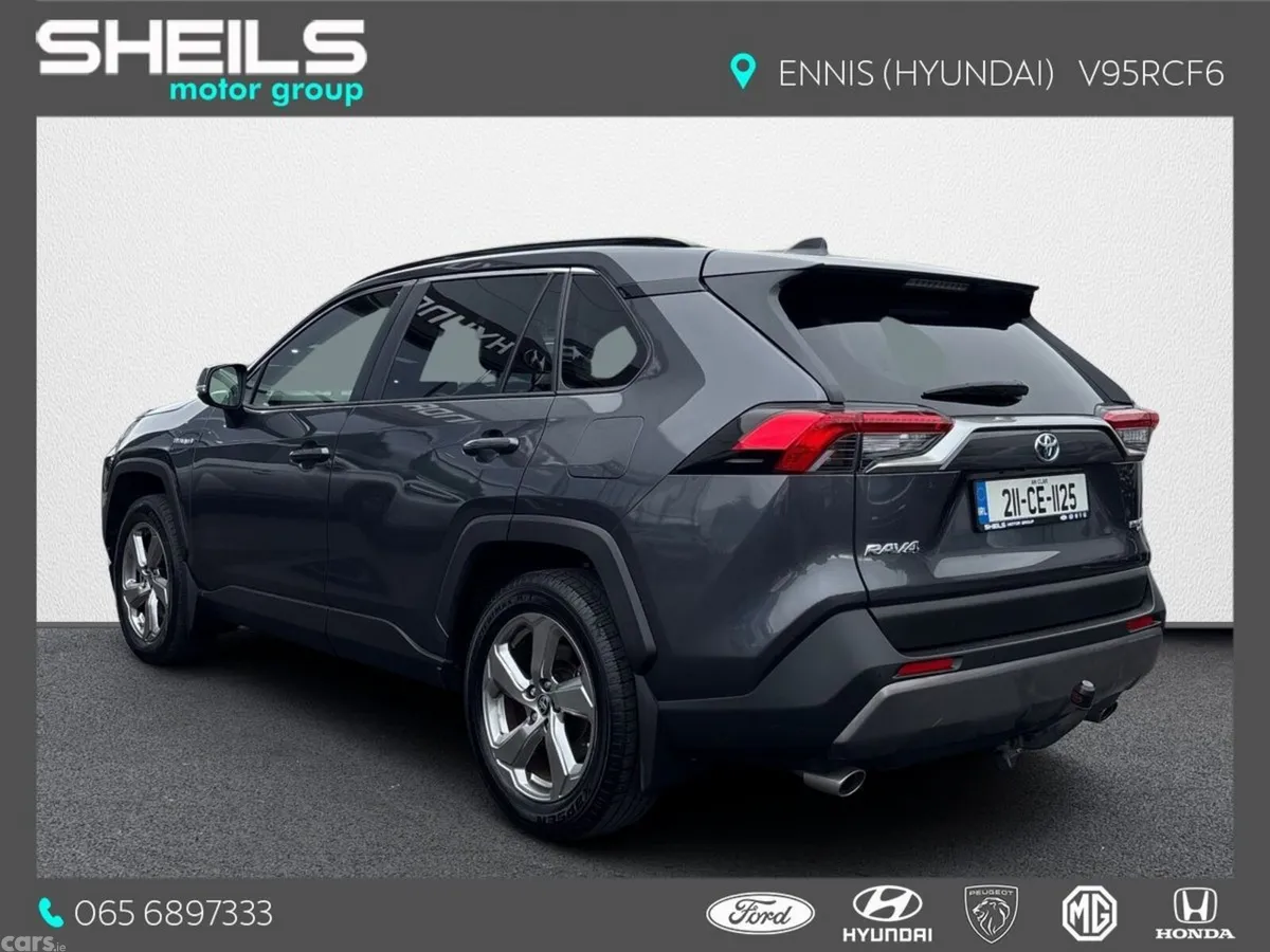 Toyota RAV4 SUV, Petrol Hybrid, 2021, Grey