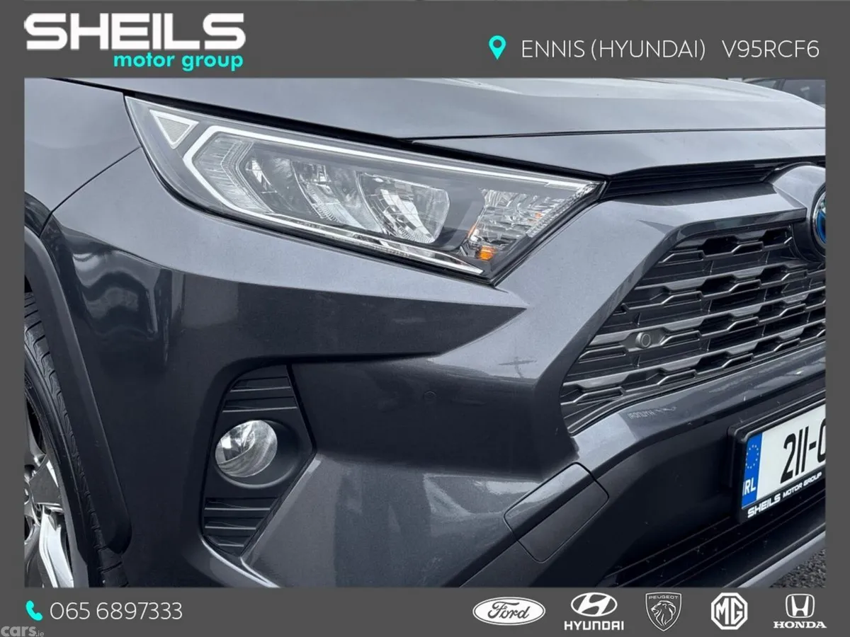 Toyota RAV4 SUV, Petrol Hybrid, 2021, Grey
