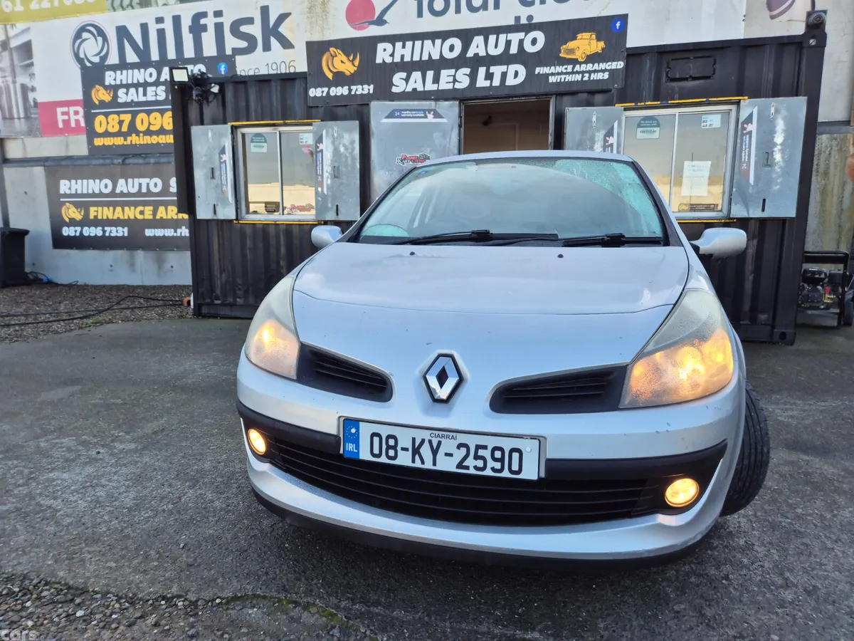 Renault Clio Hatchback, Petrol, 2008, Silver