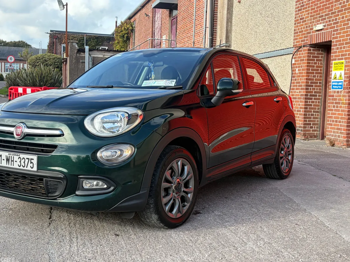 Fiat 500X SUV, Petrol, 2016, Green