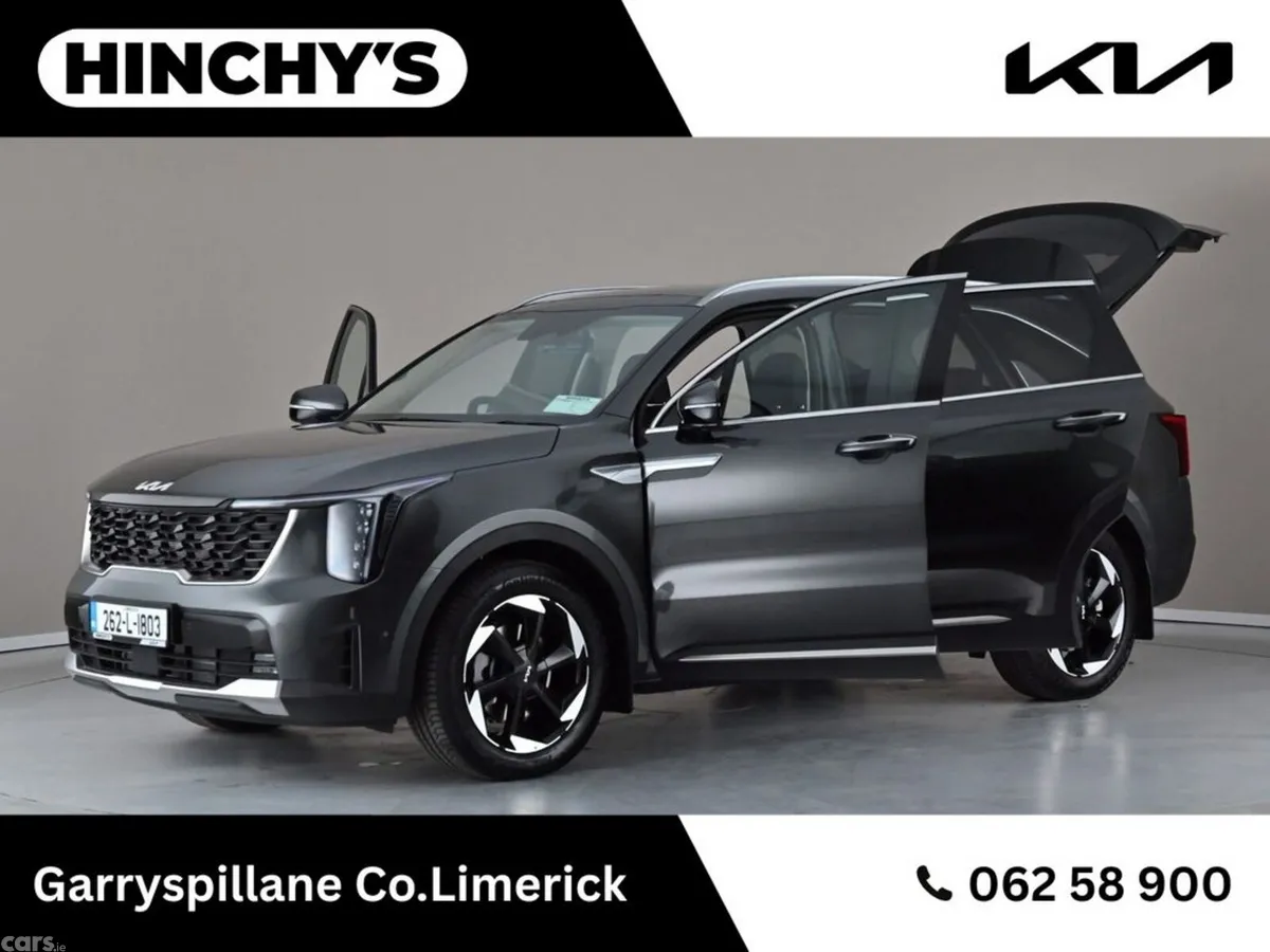 Kia Sorento SUV, Petrol Hybrid, 2026, Grey