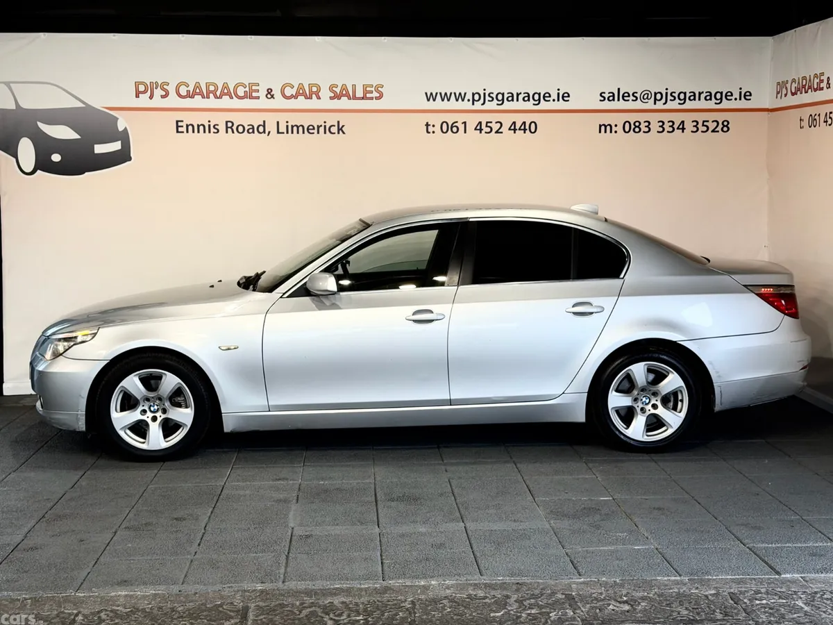 BMW 5-Series Saloon, Diesel, 2007, Silver