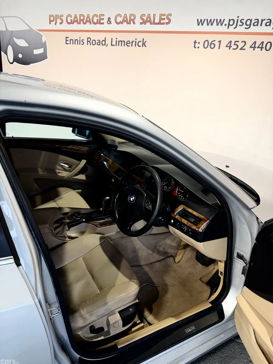 BMW 5-Series Saloon, Diesel, 2007, Silver