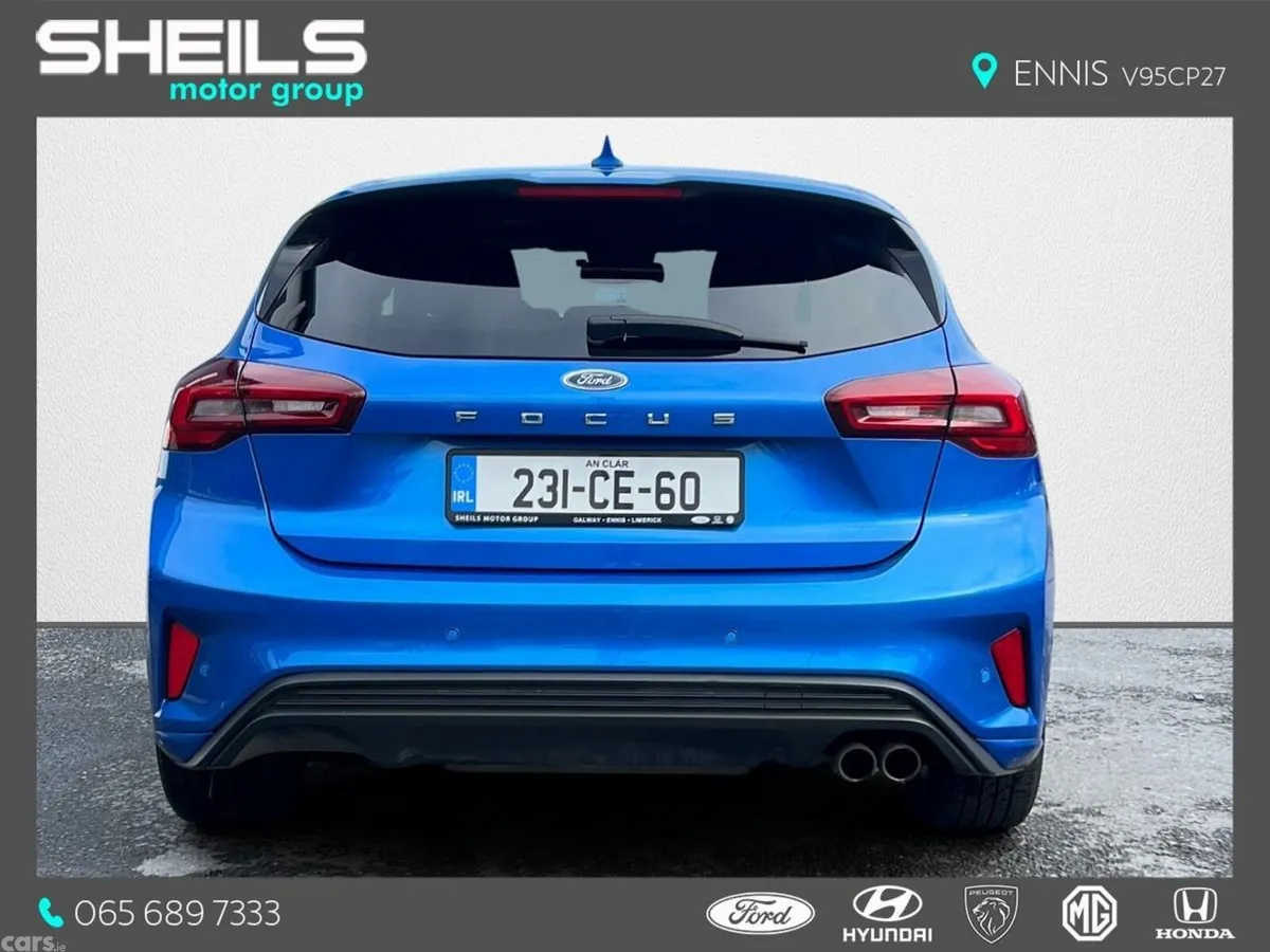 Ford Focus Hatchback, Petrol Hybrid, 2023, Blue