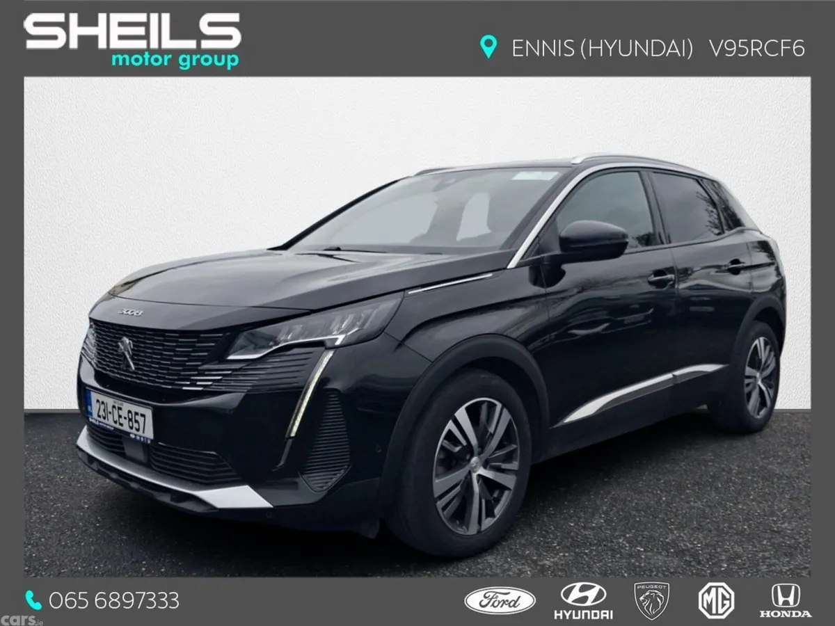 Peugeot 3008 MPV, Diesel, 2023, Black