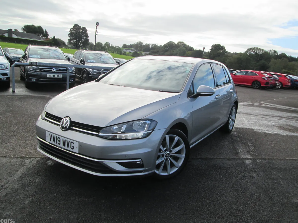 Volkswagen Golf Hatchback, Diesel, 2019, Silver
