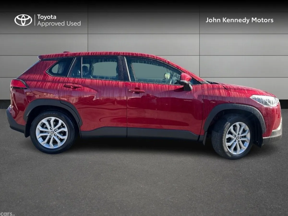 Toyota Corolla Cross SUV, Petrol Hybrid, 2023, Red
