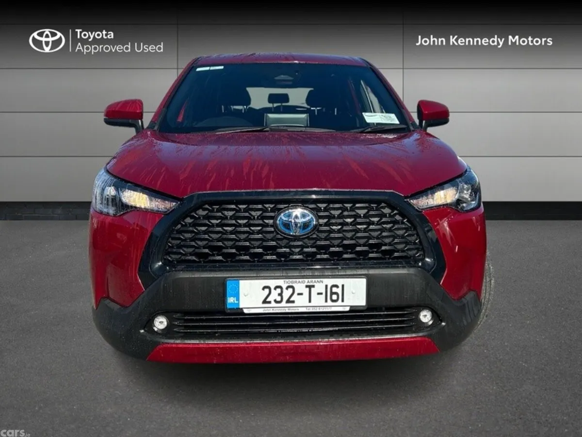 Toyota Corolla Cross SUV, Petrol Hybrid, 2023, Red