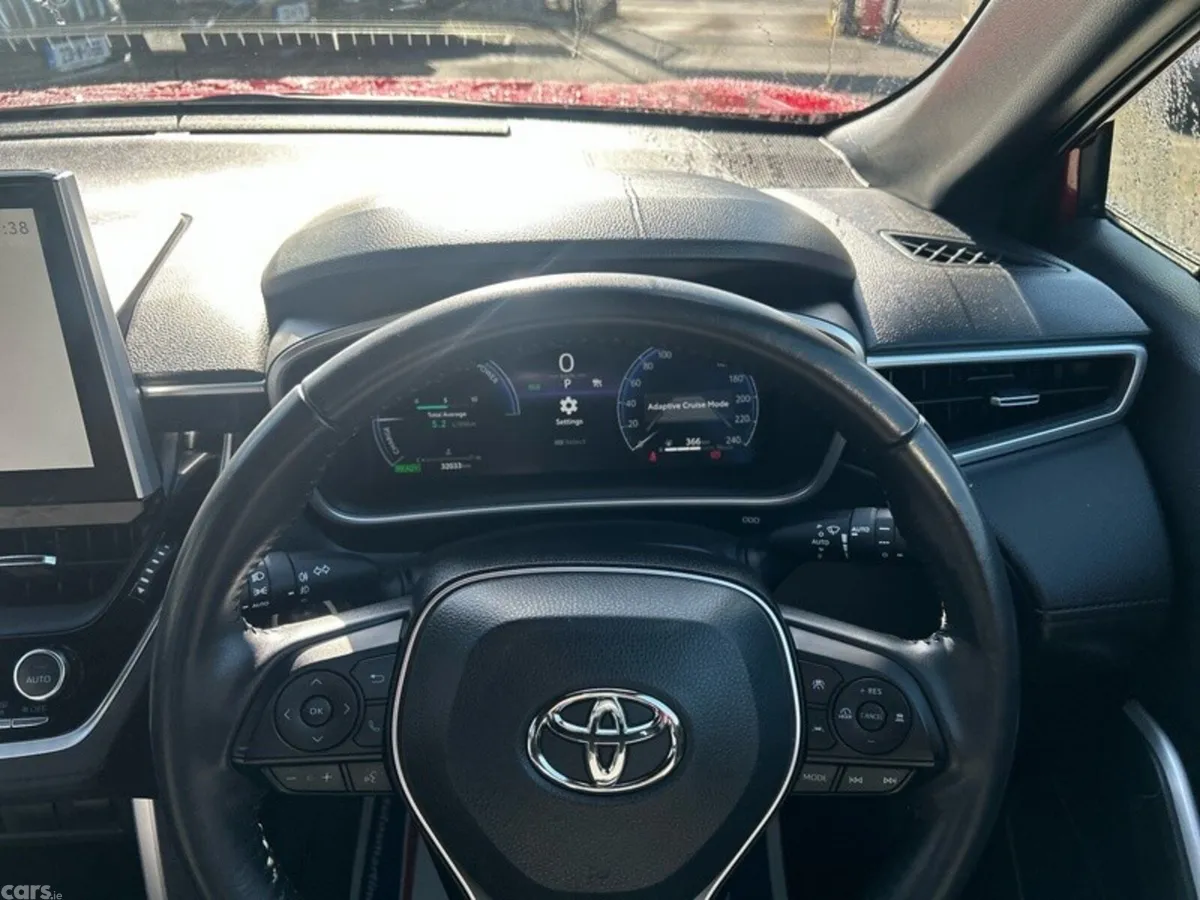 Toyota Corolla Cross SUV, Petrol Hybrid, 2023, Red