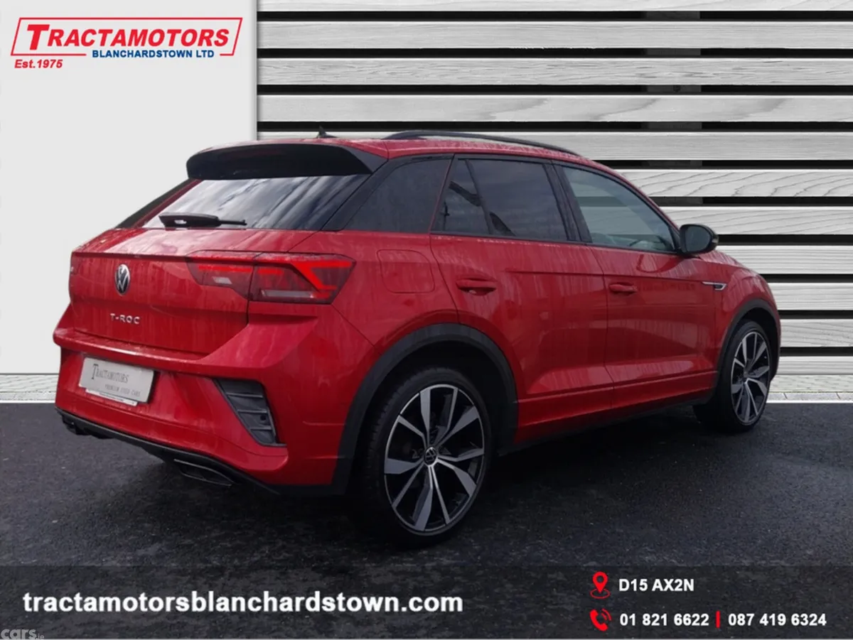 Volkswagen T-Roc SUV, Petrol, 2022, Red