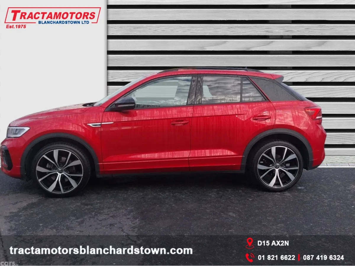 Volkswagen T-Roc SUV, Petrol, 2022, Red