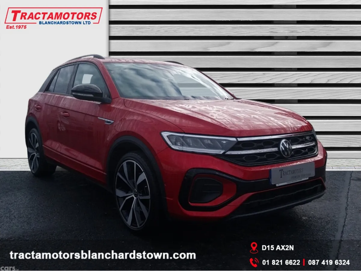 Volkswagen T-Roc SUV, Petrol, 2022, Red