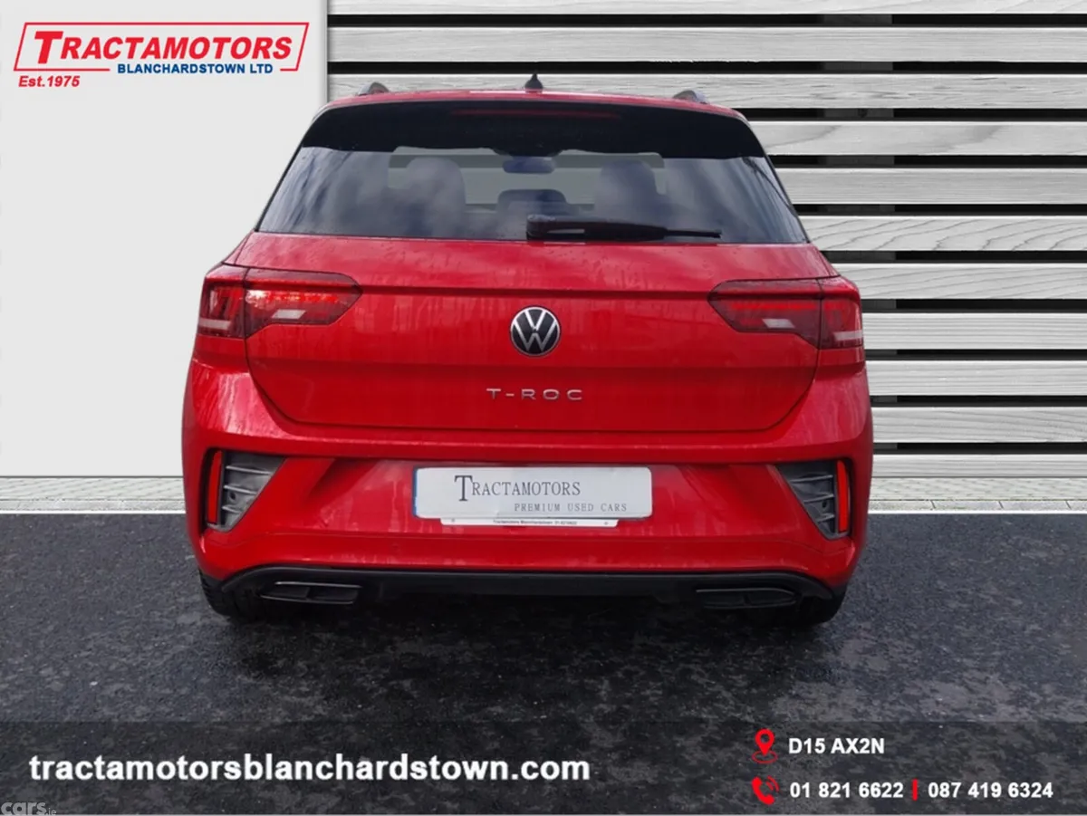 Volkswagen T-Roc SUV, Petrol, 2022, Red