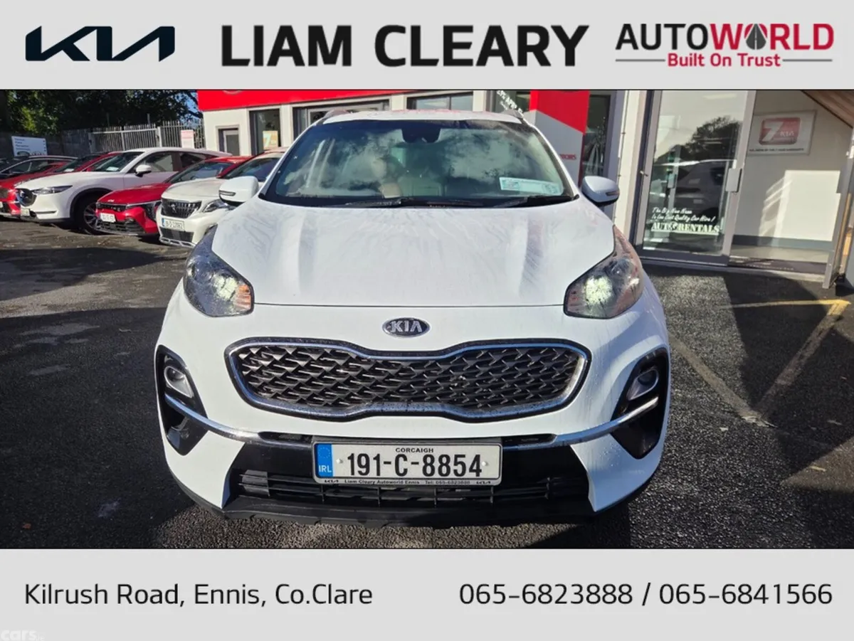 Kia Sportage MPV, Diesel, 2019, White