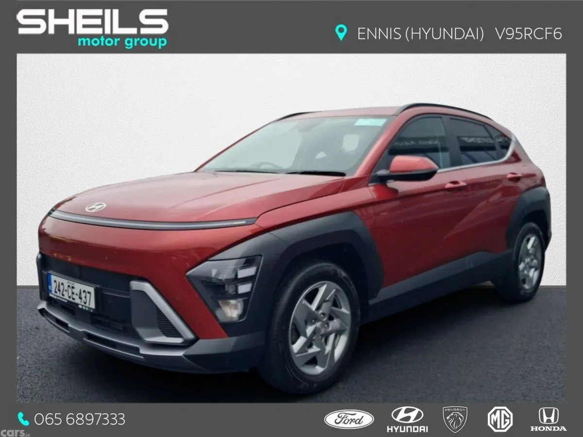 Hyundai KONA MPV, Petrol, 2024, Red