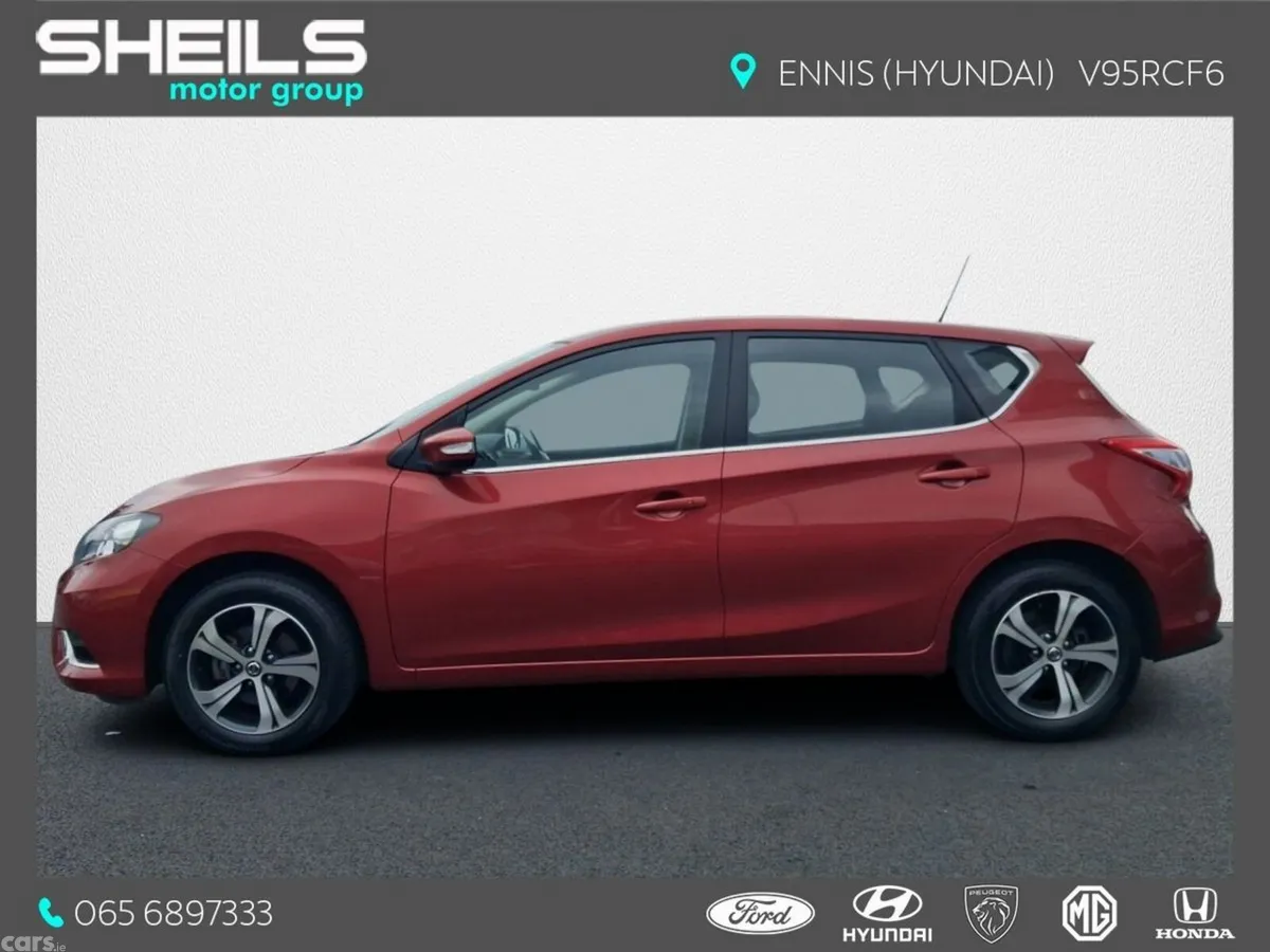 Nissan Pulsar Hatchback, Petrol, 2019, Red