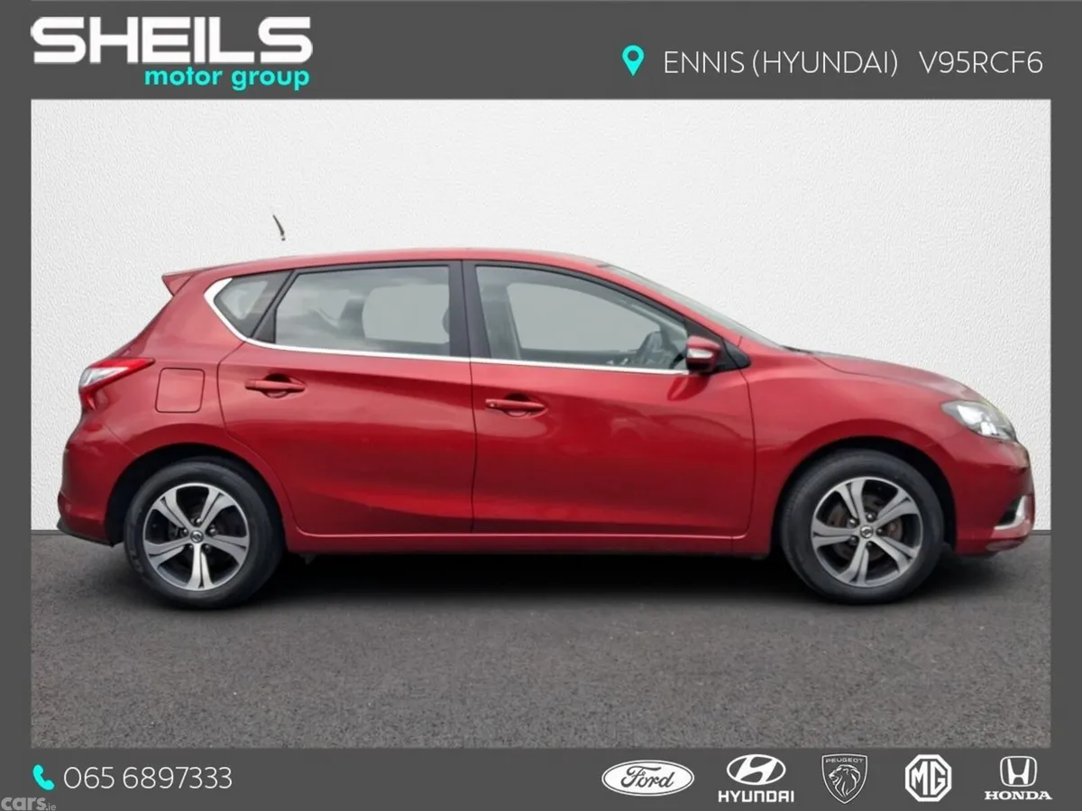 Nissan Pulsar Hatchback, Petrol, 2019, Red