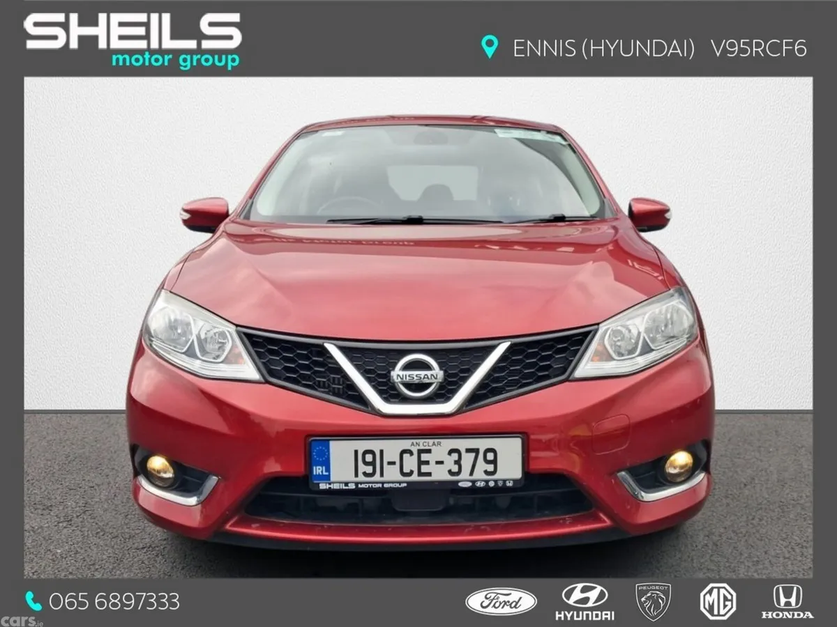 Nissan Pulsar Hatchback, Petrol, 2019, Red