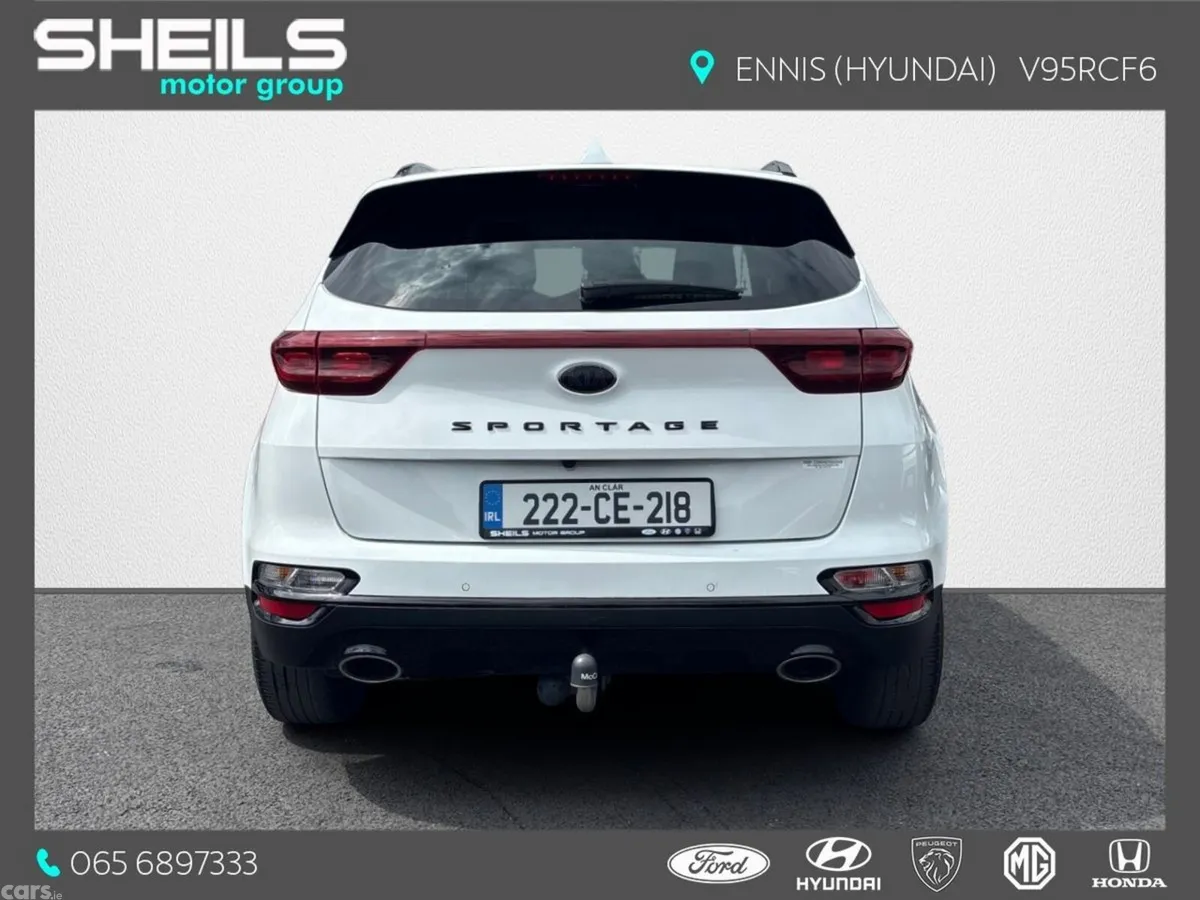 Kia Sportage SUV, Diesel Hybrid, 2022, White
