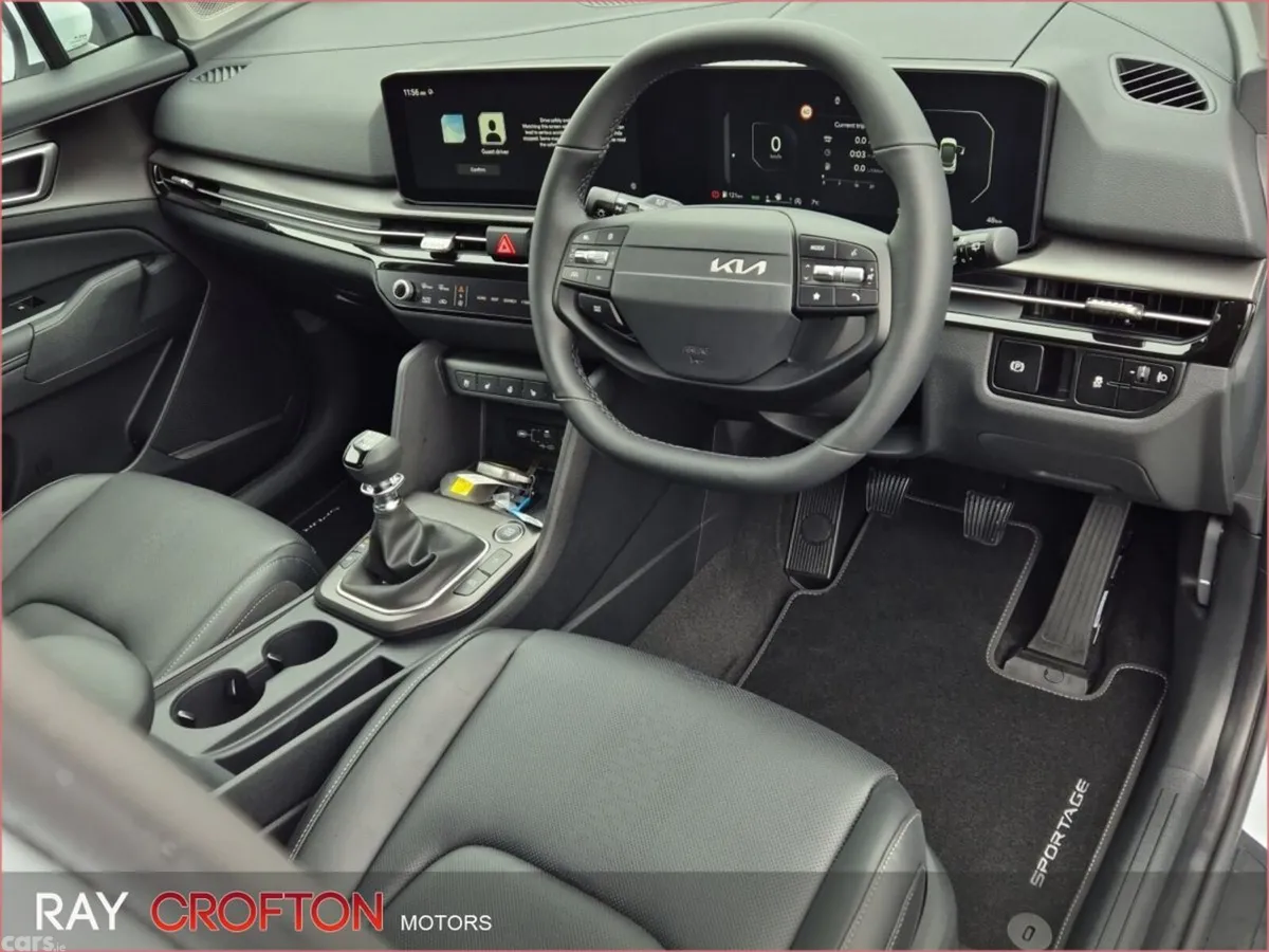 Kia Sportage SUV, Diesel Hybrid, 2026, White