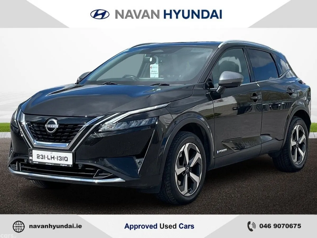 Nissan Qashqai MPV, Petrol Hybrid, 2023, Black