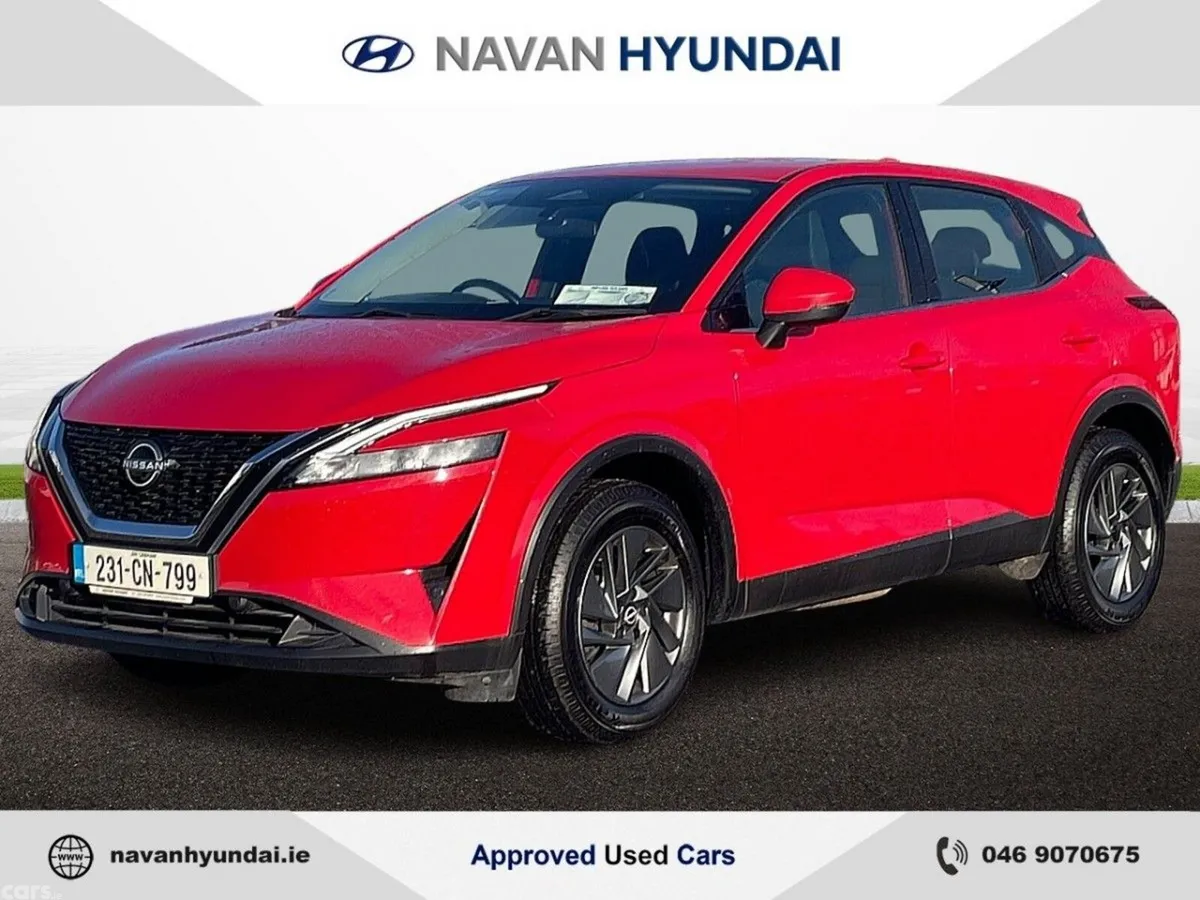 Nissan Qashqai MPV, Petrol Hybrid, 2023, Red