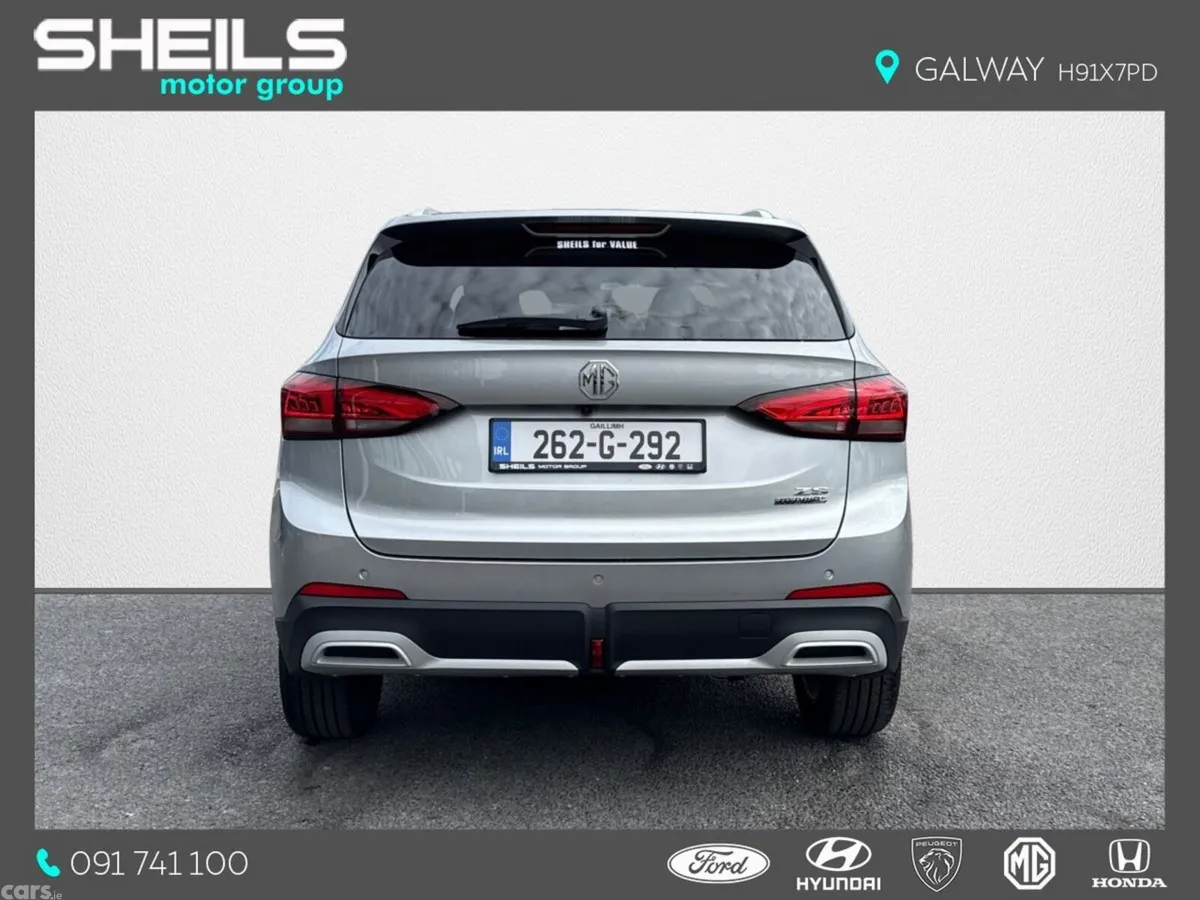 MG ZS Hatchback, Petrol Hybrid, 2026, Grey